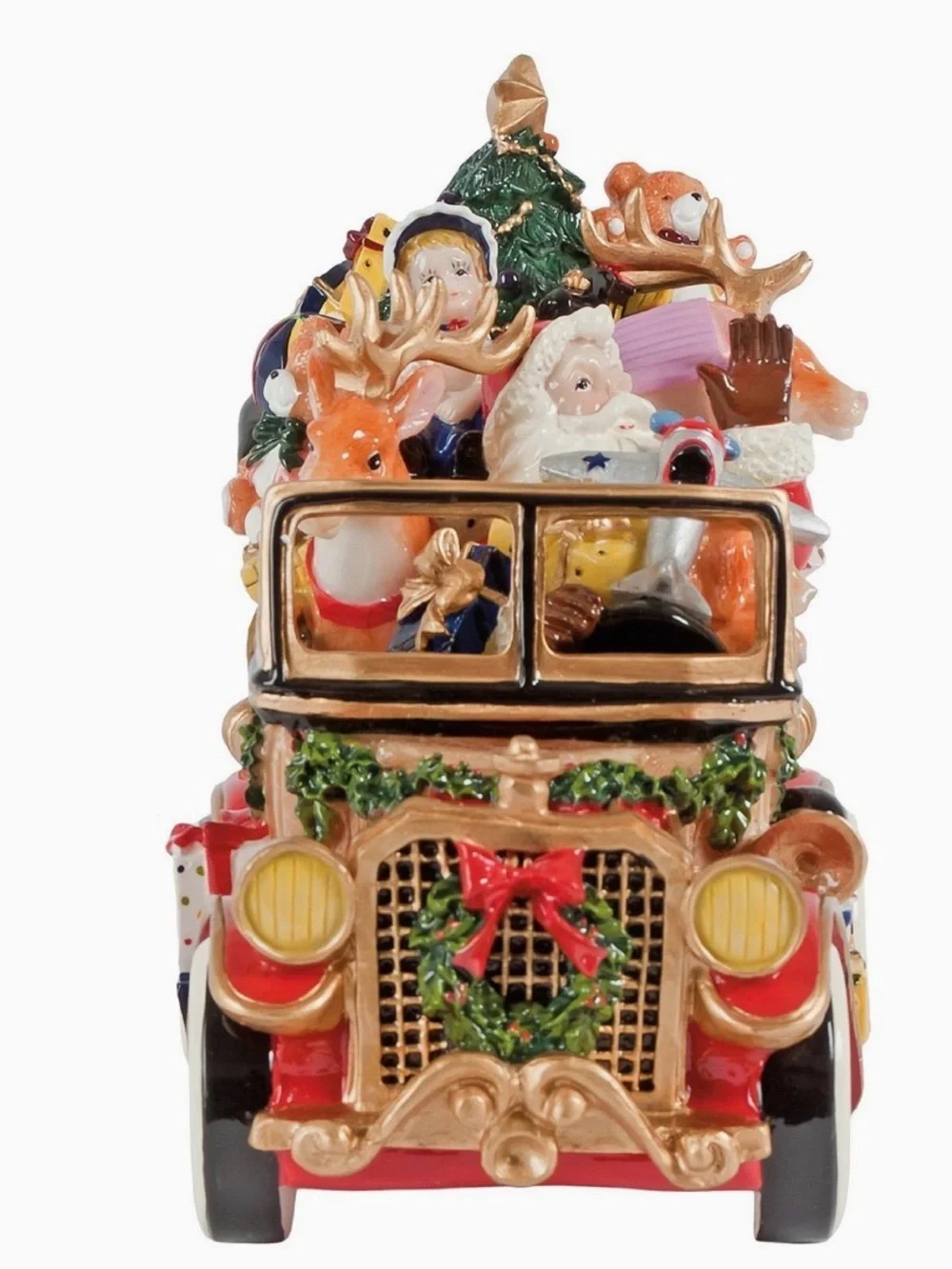 Fitz and Floyd Santa's Classic Car Musical plays “We Wish You a Merry Christmas